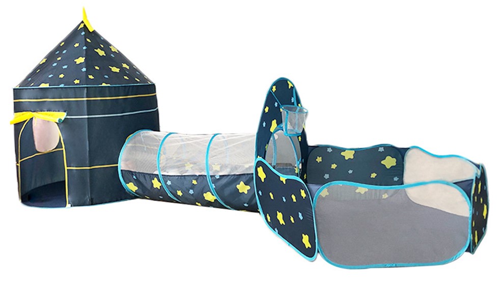 Boys Playing Tent 3 in 1